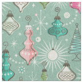 Vintage-Weihnachtsschmuck ©studioxtine Stoff (Nahaufnahme)