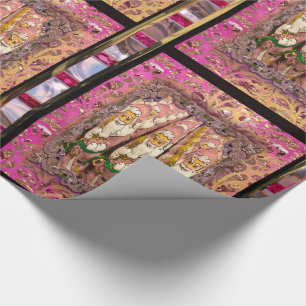 Vintage Weihnachtsschokolade Weihnachten Geschenkpapier