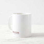 VINTAGE WEIHNACHTSSiegel-KARTE Kaffeetasse (Vorderseite Links)