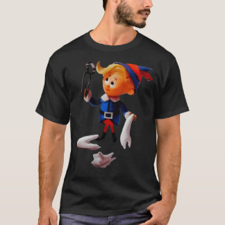 Vintage Weihnachtsspecial Retro-Zahnarzt-Elf T-Shirt