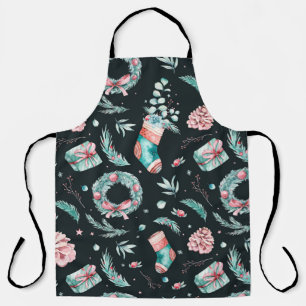 Vintage Weihnachtsstimmung Schürze