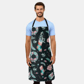 Vintage Weihnachtsstimmung Schürze (Getragen)