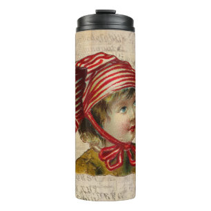 Vintage Weihnachtstherme Tumbler Thermosbecher