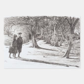 Vintage Weihnachtswrapping Papier COACH, SKATER... (Vorderseite 3)