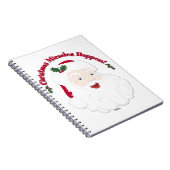 Vintage Weihnachtswunder passieren! Notizblock (Rechte Seite)