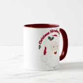 Vintage Weihnachtswunder passieren! Tasse (VorderseiteRechts)