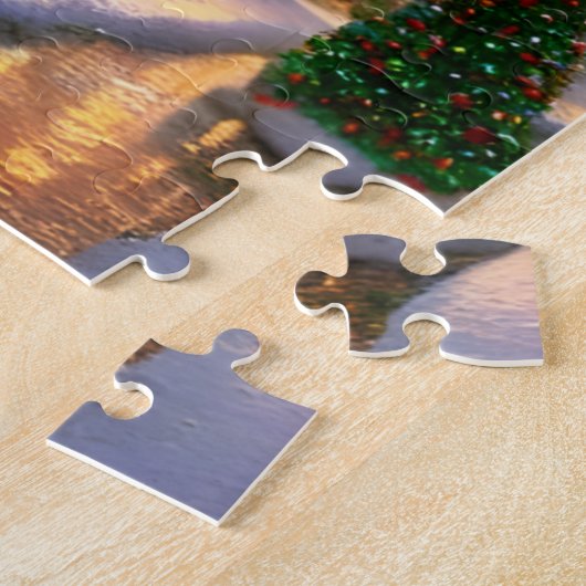 Vintage Weihnachtszeit Puzzle (Seite)