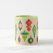 Vintage Weihnachtszeit Tasse (Zentrum)