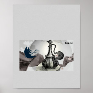 Vintage-Weihrauchbrenner Antikes Kunstposter Äst Poster