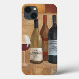 Vintage Wein-Flaschen und Wein-Glas Case-Mate iPhone Hülle