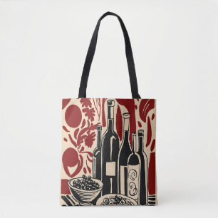 Vintage-Wein-Tasche Tasche