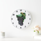 Vintage Weinanbauküche Große Wanduhr (Zuhause)