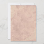 Vintage Weinflasche Bridal Dusche Einladungen (Rückseite)