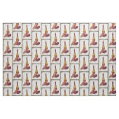 Vintage Weinflasche Stoff (Fat Quarter (45,7 x 55,9 cm))