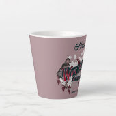 Vintage Weinjagd mit den Girls Milchtasse (Vorderseite)