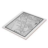 Vintage Weinkarte Fliese (Seite)