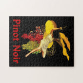 Vintage Weinposter Puzzle (Horizontal)