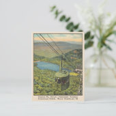 Vintage Weiße Berge New Hampshire Postkarte (Stehend Vorderseite)