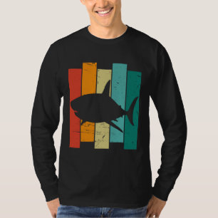 Vintage-Weißer Hai T-Shirt