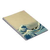 Vintage Wellen Notizblock (Rechte Seite)