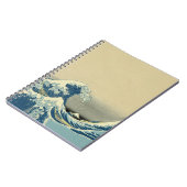 Vintage Wellen Notizblock (Linke Seite)