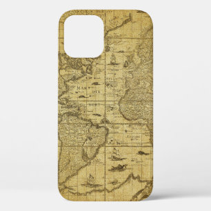 Vintage Weltkarte 1635 Case-Mate iPhone Hülle