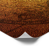 Vintage Weltkarte 1635 Poster (Ecke)