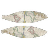 Vintage WELTKARTE Basketball (Panele)