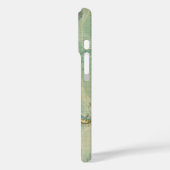 Vintage Weltkarte Case-Mate iPhone Hülle (Rückseite / Links)