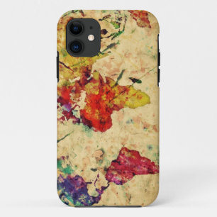 Vintage Weltkarte Case-Mate iPhone Hülle