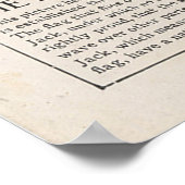 Vintage Weltkarte des Britischen Empire (1910) Poster (Ecke)