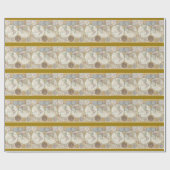 Vintage Weltkarte Geschenkpapier (Flach)