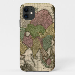 Vintage Weltkarte iPhone 5 Abdeckung 1700 11 Hülle