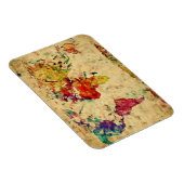 Vintage Weltkarte Magnet (Rechte Seite)
