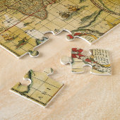 Vintage Weltkarte Puzzle (Seite)