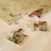 Vintage Weltkarte Puzzle (Seite)