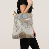 Vintage WELTKARTE Tasche (Von Nahem)