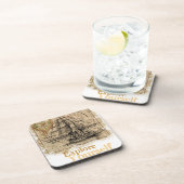 Vintage Weltkarte Untersetzer (Rechte Seite)