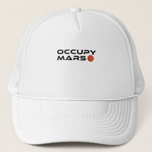 Vintage Weltraumastronomie Occupy-Mars-Geschenk Truckerkappe
