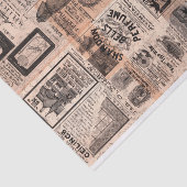 Vintage Werbeaktion Seidenpapier (Ausschnitt)