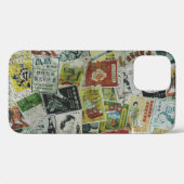 Vintage Werbemauer in Hongkong. Case-Mate iPhone Hülle (Rückseite (Horizontal))
