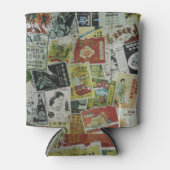 Vintage Werbemauer in Hongkong. Dosenkühler (Vorderseite)