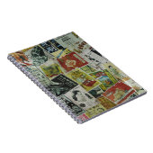 Vintage Werbemauer in Hongkong. Notizblock (Rechte Seite)