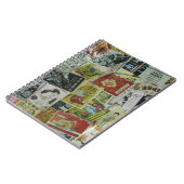 Vintage Werbemauer in Hongkong. Notizblock (Linke Seite)