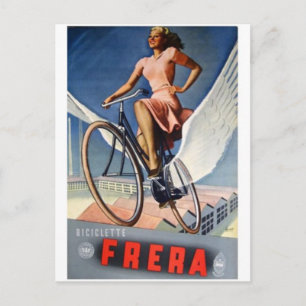Vintage-Werbeplakat-Postkarte Postkarte