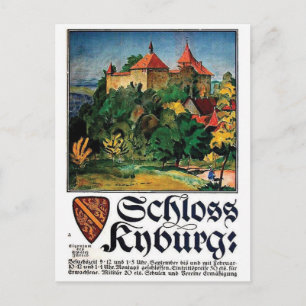 Vintage-Werbeplakat-Postkarte Postkarte