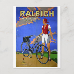 Vintage-Werbeplakat-Postkarte Postkarte