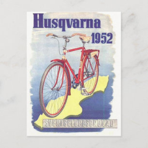Vintage-Werbeplakat-Postkarte Postkarte