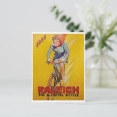 Vintage-Werbeplakat-Postkarte Postkarte (Stehend Vorderseite)