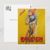 Vintage-Werbeplakat-Postkarte Postkarte (Vorne/Hinten)